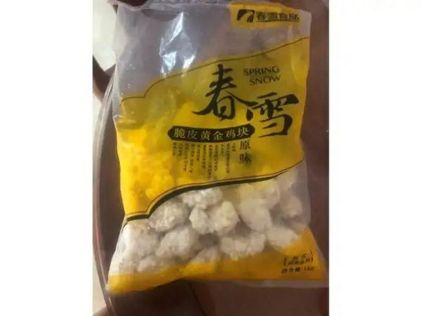 去什么肯德基，春雪鸡块自己在家炸着吃