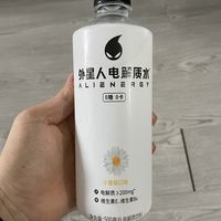 运动后喝一瓶，外星人电解质水