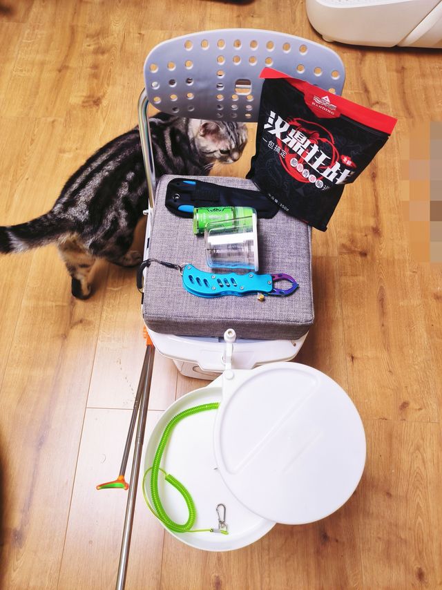 钓鱼丨书接上回，迷你钓箱使用形态