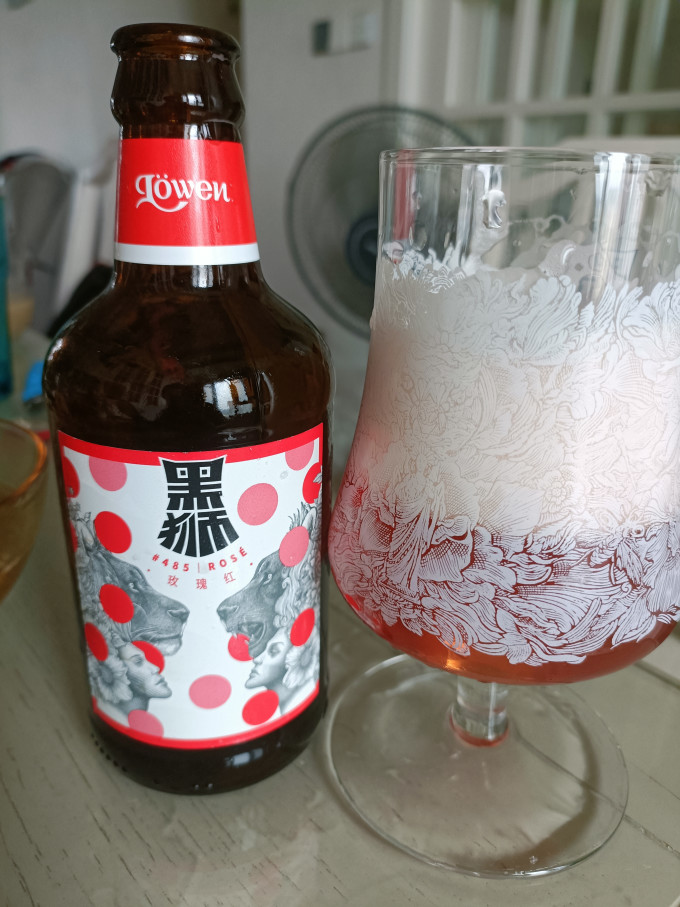 雪花黑狮果味啤酒