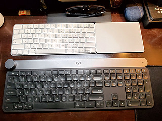 苹果二代键盘＋触控板VS罗技Craft无线键盘