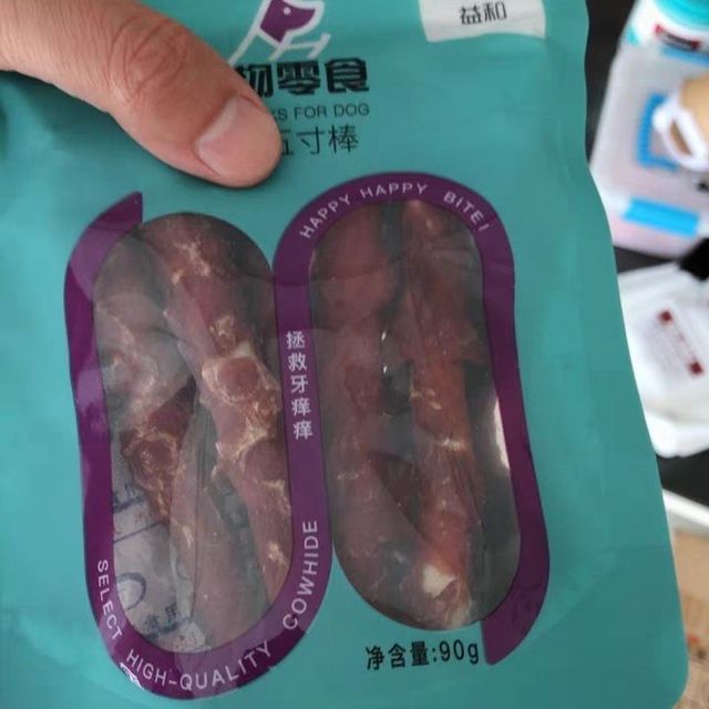 鸡肉夹心的磨牙棒yyds