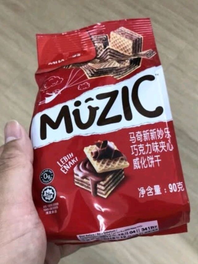 纯可可脂带100万好评流量的威化饼干