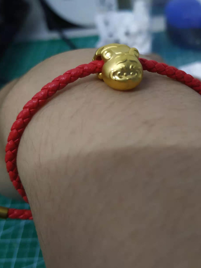 周大生黄金转运珠