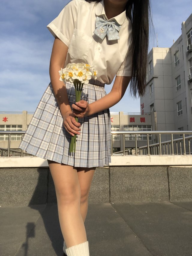 很好看的JK格裙