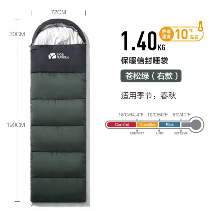 牧高笛睡袋