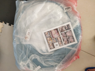 洁丽雅免安装蚊帐，很大很高，安装简单