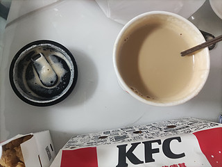 kfc拿铁咖啡分享～