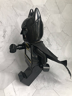 LEGO蝙蝠侠人仔闹钟，还是超大个，帅！