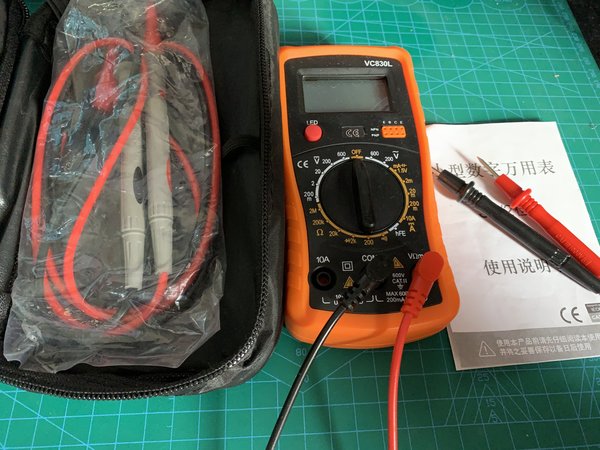 这是我的第一台万用表，聊聊你们的！