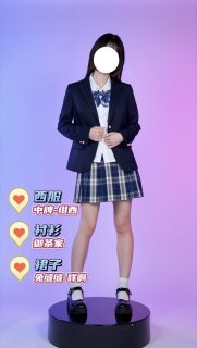 超适合初秋的校供感蓝格穿搭推荐！