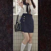 韩式制服穿搭+搭配分享