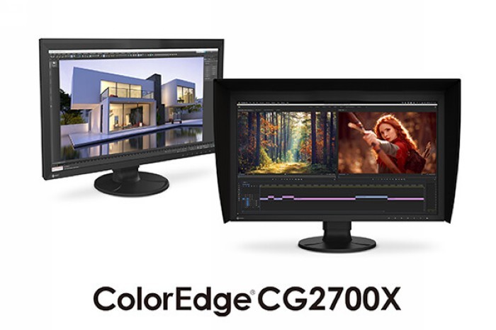 艺卓发布 ColorEdge CG2700X 专业屏，4K IPS、自带较色仪，多种专业模式
