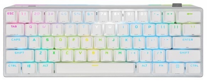 采用光轴：美商海盗船发布 K60 PRO TKL 和 K70 PRO OPX 机械键盘