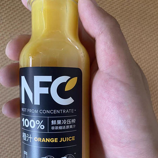 NFC果汁！再也不用喝果糖糖浆调的了