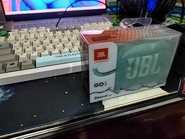 海鲜市场入了个JBL GO3 音乐金砖