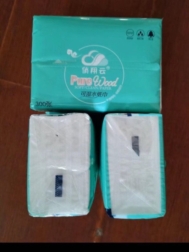可湿水纸巾
