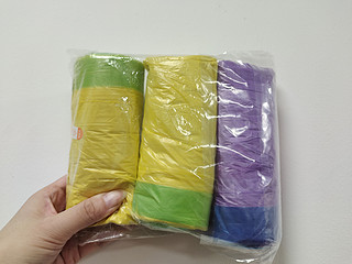 实用性拉绳式-彩色垃圾袋