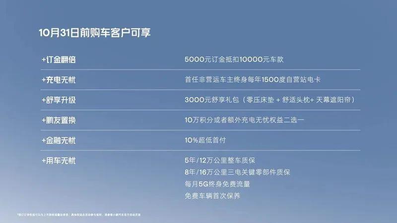 小鹏G9正式上市 售30.99-46.99万元