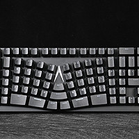 X-BowsLite人体工学机械键盘茶轴红轴办公电脑游戏有线键盘Alice
