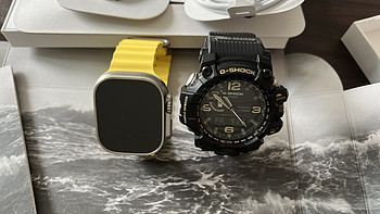 新开箱 篇三：Apple Watch Ultra 首发到手，对比G-Shock泥王