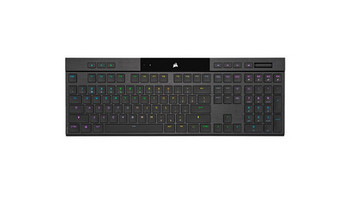 海盗船推出 K100 AIR 超薄游戏机械键盘：17mm厚、三模连接