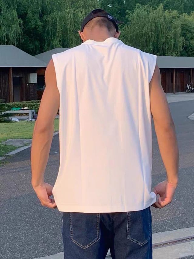 无袖背心 男士夏季潮牌