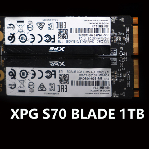 PCIe4.0 SSD升级怎么选？XPG S70对比西数SN850简测