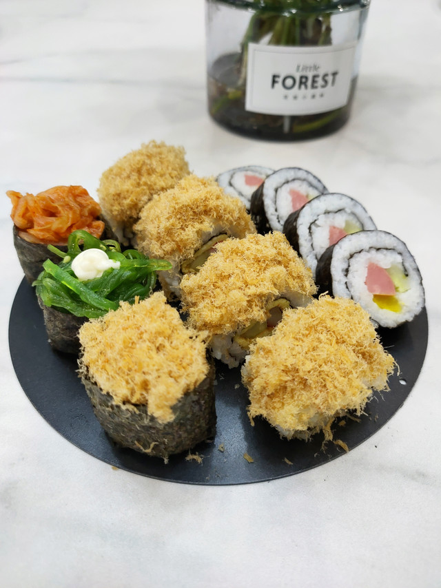 今日美食，自制各种寿司！