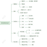 打球哪能不认识球，一图带你认识羽毛球