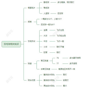 打球哪能不认识球，一图带你认识羽毛球