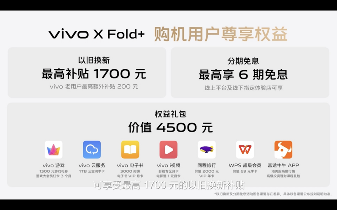 vivo X Fold+ 折叠屏旗舰发布：搭骁龙8+、120Hz双屏、80W闪充
