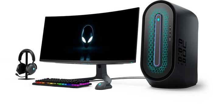 外星人发布新款游戏主机、第二代34英寸量子点技术电竞屏和紧凑键盘
