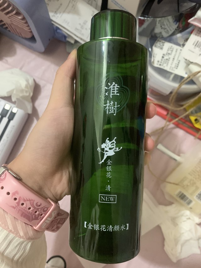 亲测淮树金银花清颜水！油皮亲妈！