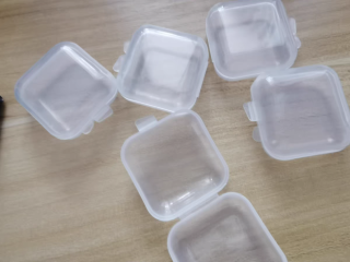 PVC防氧化透明塑料收纳盒便携大容量防尘盒