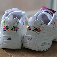 sketchers Dlite刺绣小花🌸180￥必收款！