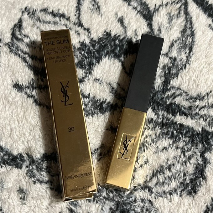 圣罗兰唇部彩妆怎么样好用吗 ysl小金条新色 30 复古摩登肉桂枣泥红