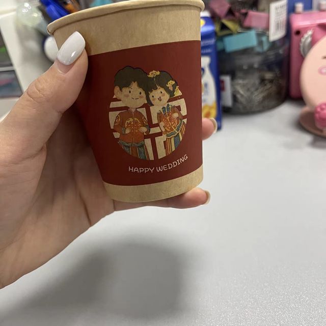 ​结婚家用喜杯超级很好看的一款！