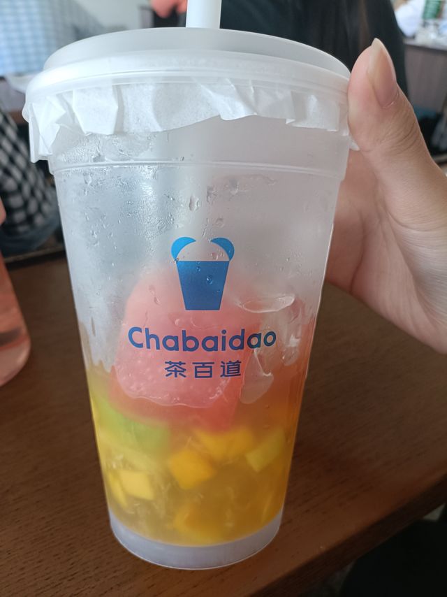 超值超有料的水果茶！