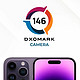  DXOMARK 公布 iPhone 14 Pro 影像得分：总分146分，位列第二　
