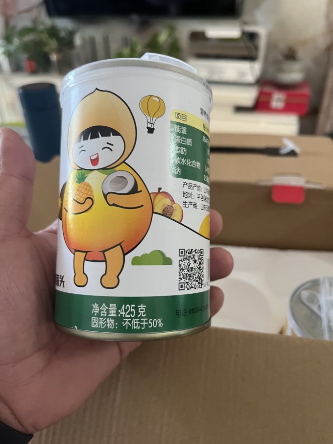 蒙水水果罐头