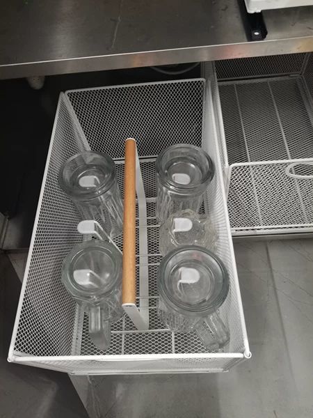 亲测好用的抽拉式储物篮！