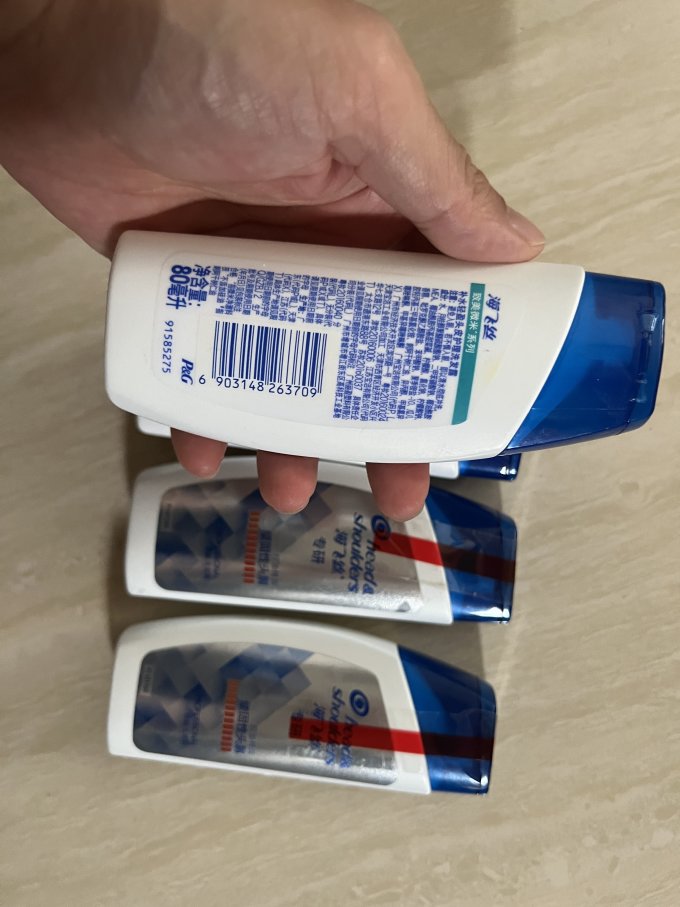 海飞丝洗发水怎么样好用吗 4瓶80ml海飞丝9.