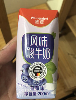 德亚蓝莓味酸奶