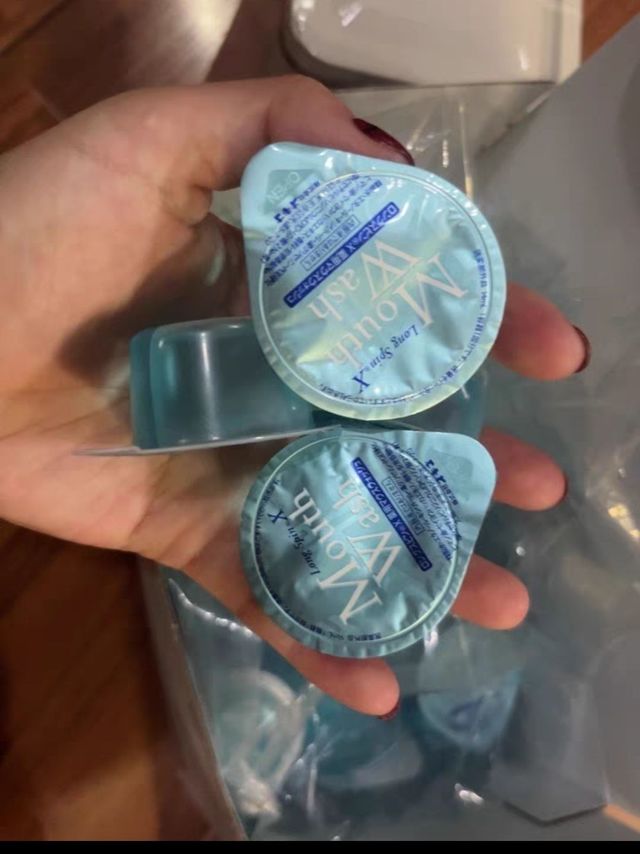 便携带的一次装漱口水