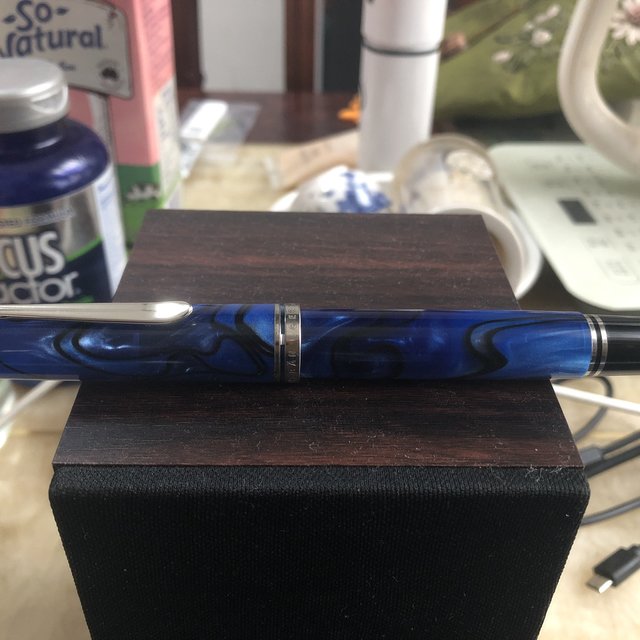 限定不一定贵-百利金M805蓝色沙丘
