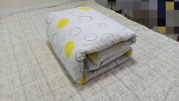 日常用品 篇一百六十五：温度冷的和看到工资卡上的余额后的感觉基本相似，买了一套，造型好独特的被子被芯。
