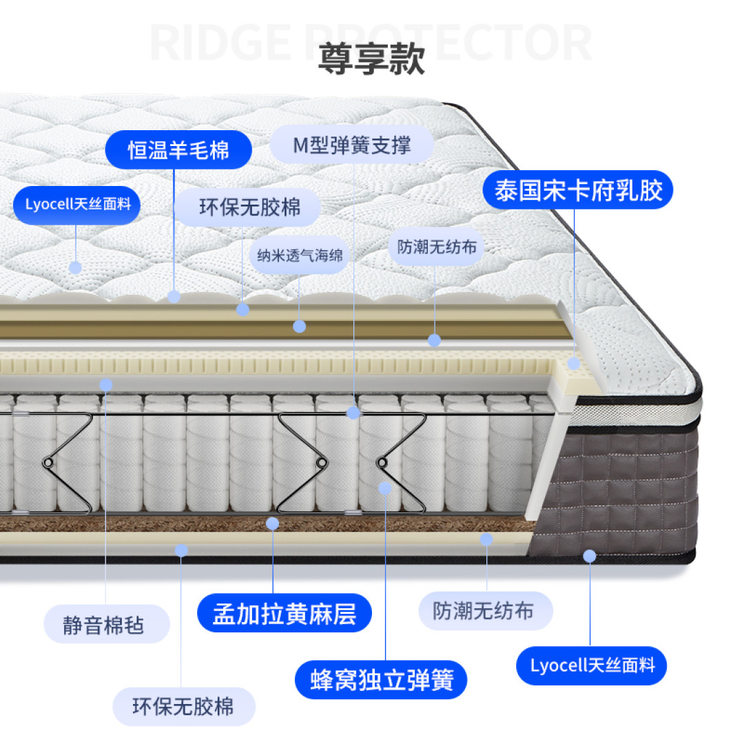 高质量睡眠从一张“好床垫”开始，梦神凡尔赛尊享款床垫体验