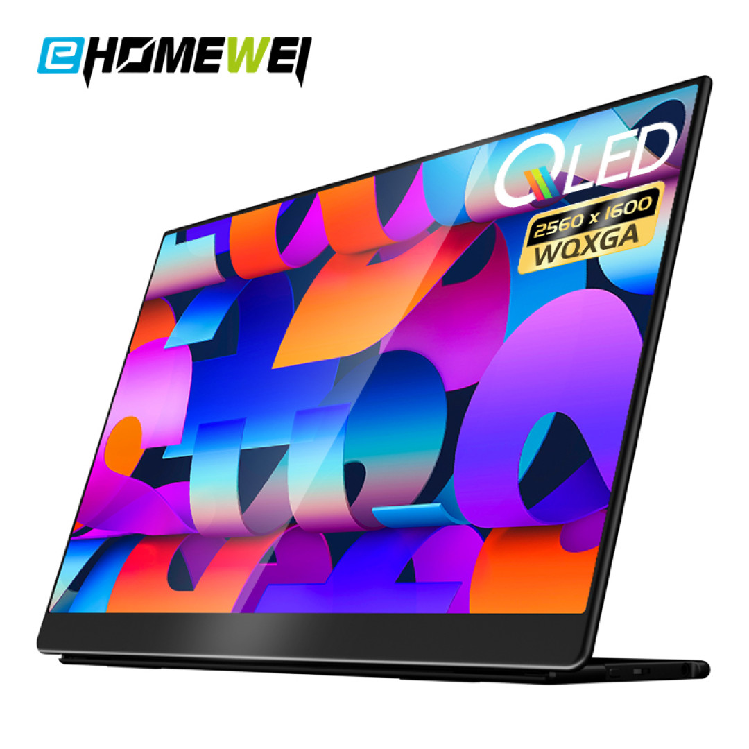 高刷便携全色域 游戏办公高亮度-EHOMEWEI 2K144Hz便携显示器Q1G赏析