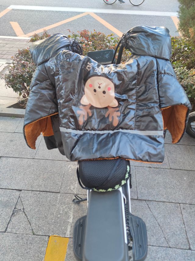 冬季电动车挡风